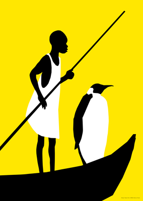 Climate change poster by Stogov Anton